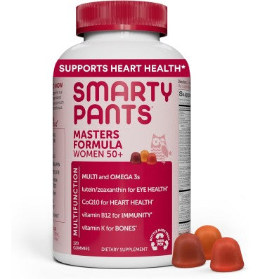 Multivitamínico para Mujer 50+, completo. 120 gomitas.