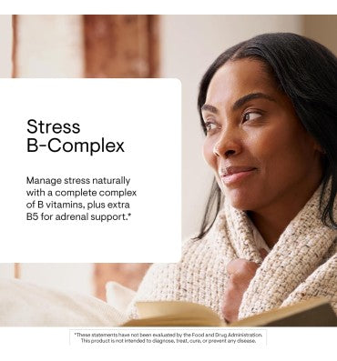 Stress B-Complex y Colina, con Extra B5 Bienestar Femeninoorte para Estrès- 60 caps