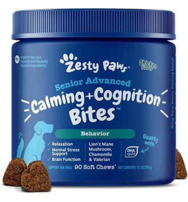 Senior Advanced Calming & Cognition, soporte Sistema Nervioso y Cerebro. 90 chews