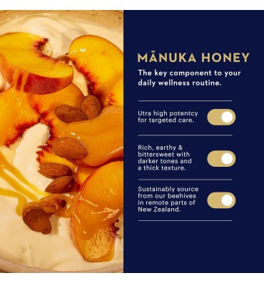 Miel de Manuka Raw Ultra Pasteurizada UMF 10+ 500 mg.