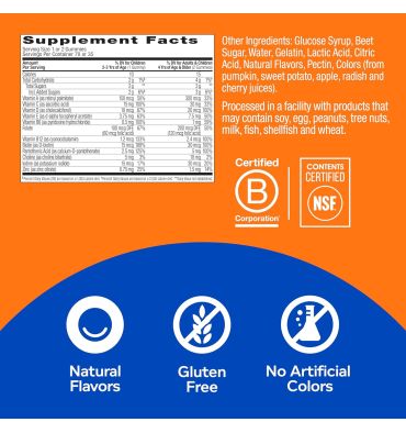 Multivitamínico para Niños sabor Fruit Punch, 70 Gummies