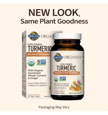 Cúrcuma Extra Fuerte Respuesta Inflamatoria. 60 Vtabs