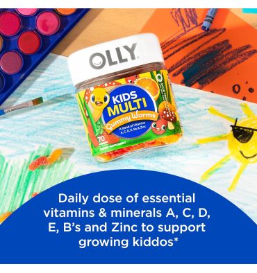 Multivitamínico para Niños sabor Fruit Punch, 70 Gummies