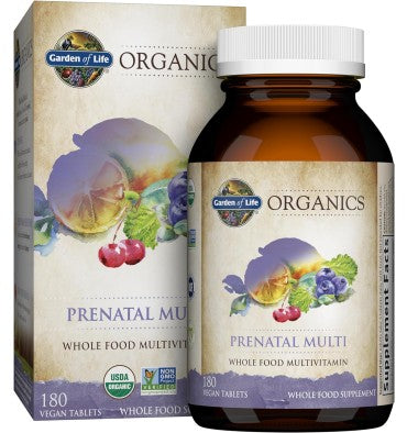 Multivitamínico Orgánico Prenatal, 1 Diaria.