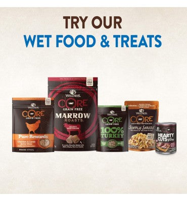 Alimento para Perro raza Grande, sin Granos, Alto en Proteína Pavo y Pollo.