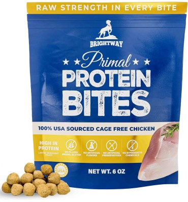 Snacks de Proteína de Pollo, Freeze Dried para Perros. 6 oz.