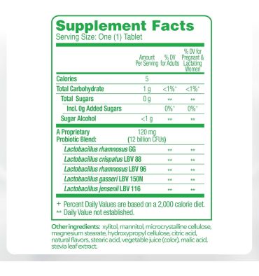 Probióticos Prenatal apoyo para Bebe y Mamá. 30 tabs masticables