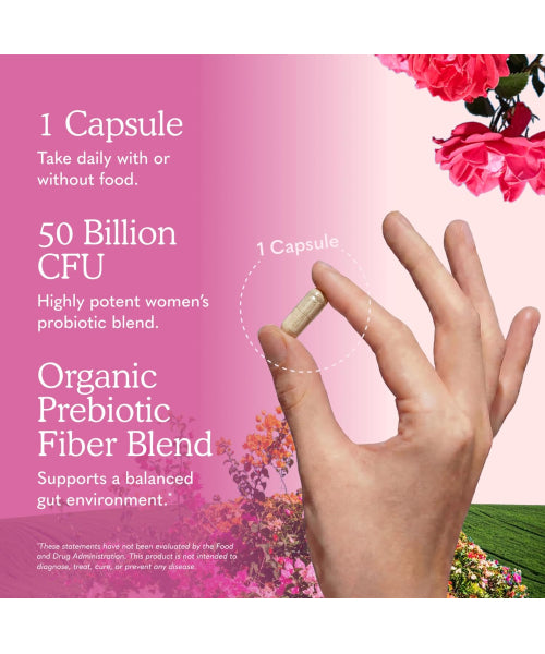 Garden of Life Dr. Formulated, Probióticos para Mujer, Uno diario. 30 Vcaps
