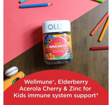 Gomitas Sistema Inmunológico para Niños sabor Cereza. 50 Gummies