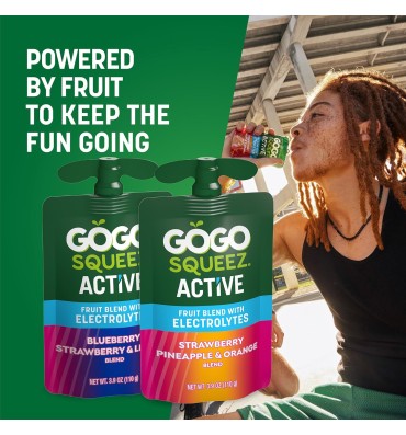 Mezcla Active Fruit con Electrolitos, Variety Pack. 18 pack