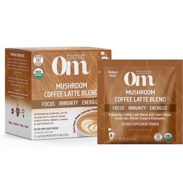 Mezcla de Hongos para Café Latte, 10 pack