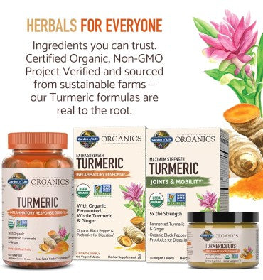 Cúrcuma Extra Fuerte Respuesta Inflamatoria. 60 Vtabs