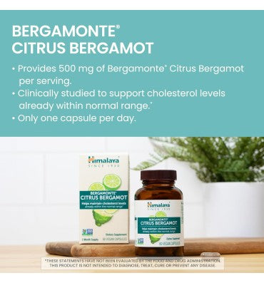 Citrus Bergamota Soporte Colesterol Sano. 60 caps.