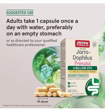 Probiótico Embarazo Saludable 6 billones. 30 caps