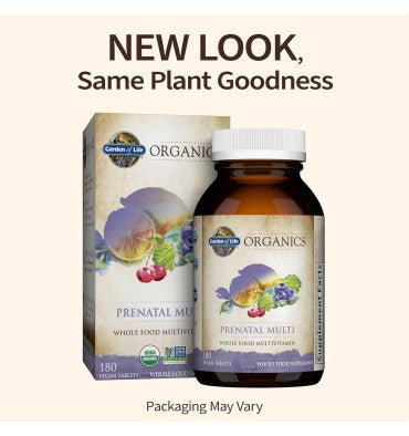 Multivitamínico Orgánico Prenatal, 1 Diaria.