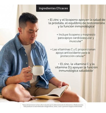 Thorne, Multivitamínico diario para Hombre 50+. 180 caps.
