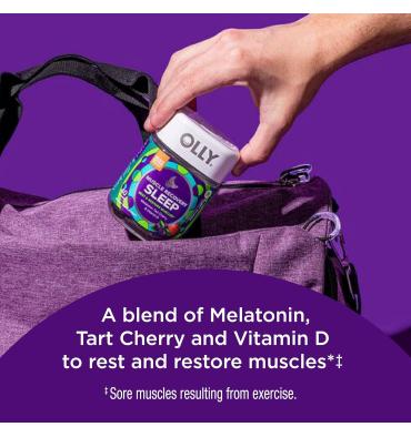 Gomitas de Sueño para Recuperación Muscular. 40 gomitas