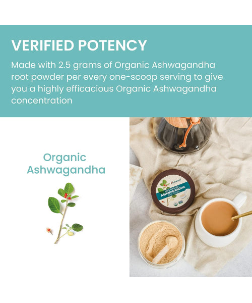 Himalaya, Raíz de Ashwagandha Orgánica en polvo. 112.5 mg