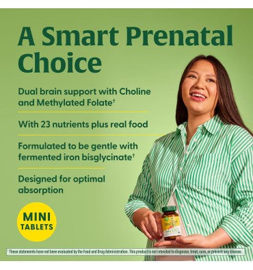 Baby & Me 2 Multivitamínico Prenatal con Folato y Colina