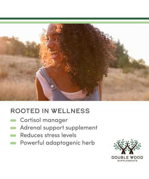 Double Wood Supplements, Ashwagandha líquida. 60 ml.