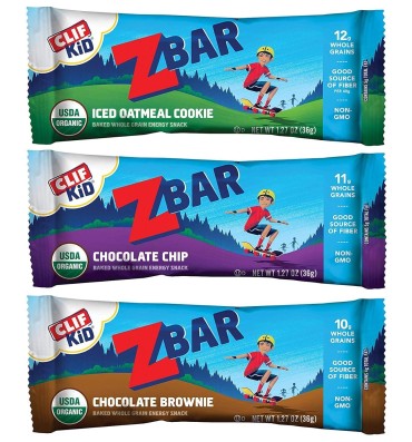 Z Bar Organic Variety Pack. 36 barras