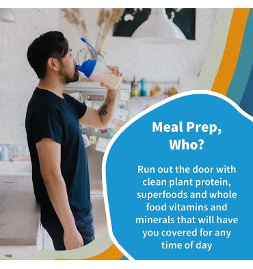 Raw Meal Alimento Completo sabor Vainilla. 1,050 gr.