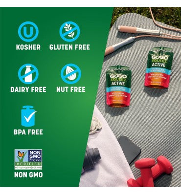 Mezcla Active Fruit con Electrolitos, Variety Pack. 18 pack