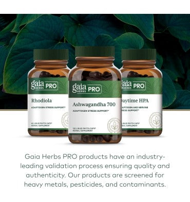 Gaia Herbs Pro, Raiz de Ashwagandha 700 soporte Inmunulógico. 120 Vcaps