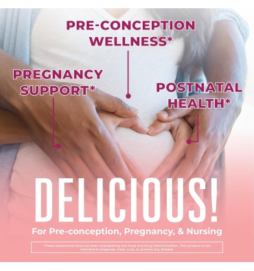 Multivitamínico Líquido Prenatal y Postnatal sabor Berry. 946 ml.