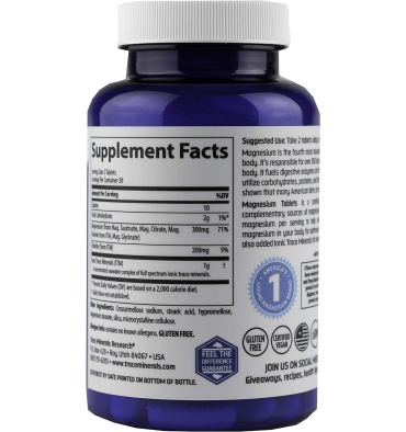 Magnesio 300 mg, 60 Tabs