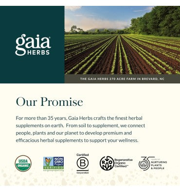 Gaia Herbs, Raíz de Ashwagandha y Cordiceps Orgánico. 60 Vcaps