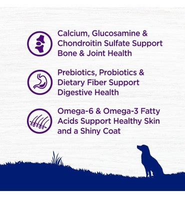 Alimento Natural para Perro Adulto, raza Grande, Pollo, Salmon Arroz. 2 opciones