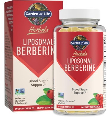 Berberina Liposomal y Picolinato de Cromo. 60 vcaps