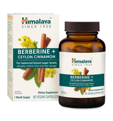Berberine with Ceylon Cinnamon. 60 Vcaps