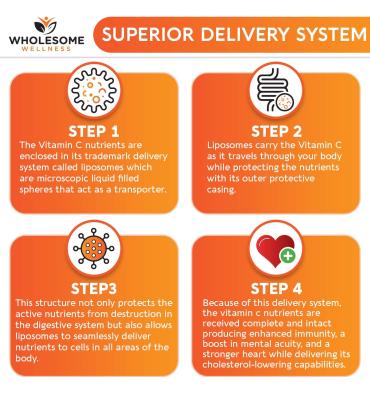 Vitamina C Liposomal 1500 mg, 200 tabs.