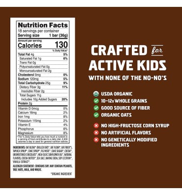 Z Bar Organic Variety Pack. 36 barras