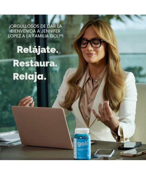 Goli, Ashwagandha y Vitamina D3. 60 Gomitas