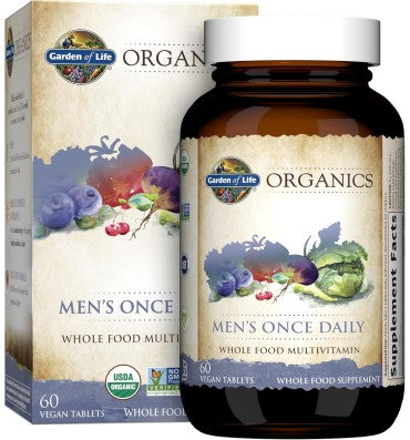 Multivitamínico Orgánico para Hombre, 1 Diaria. 2 opc