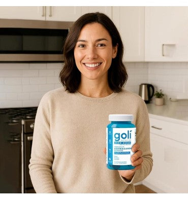 Goli, Ashwagandha KSM-66 sin Azúcar, L Theanina y Maca. 60 Gummies