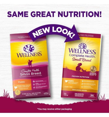 Alimento Natural para Cachorro Raza Pequeña, Pavo, Salmón y Avena. 2 opc.