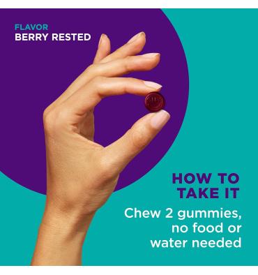 Gomitas de Sueño para Recuperación Muscular. 40 gomitas