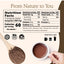 "5 Defenders Hot Chocolate"; Mezcla de Hongos Orgánicos. 240 gr.