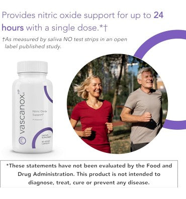 Vascanox HP Next Generation Nitric Oxide Support. 60 vcaps