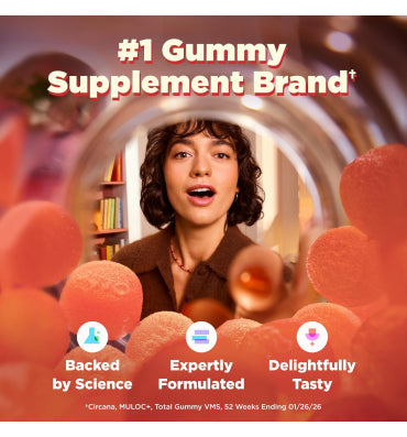 OLLY, Prebiotic and Probiotic, soporte sistema Digestivo sabor Durazno. 30 y 60 gomitas