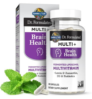 Garden of Life Dr. Formulated, Multi+, soporte para sistema Cognitivo. 30 caps