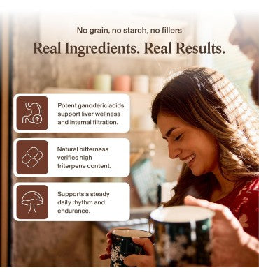 "Longevity"; Extracto de Hongo Reishi Orgánico . 45 gr