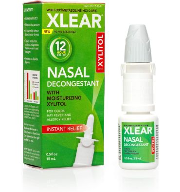 Gotas Nasales Descongestionantes Naturales con Xilitol. Gripe y Alergias. 15 ml.