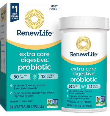 Probióticos Ultimate Flora Cuidado Extra 50 billones. 60 vcaps