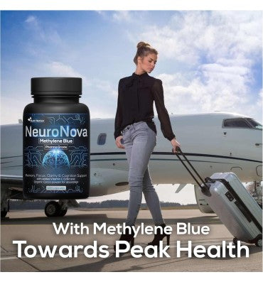 Azul de Metileno Grado farmacéutico. 120 caps.