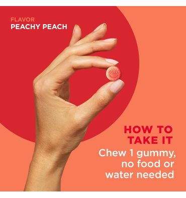 Prebióticos y Probióticos sabor Durazno. 30 gomitas